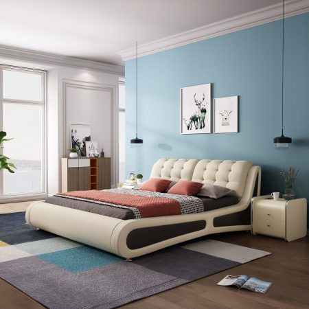 Upholstered bed Aaliyah 180x200cm