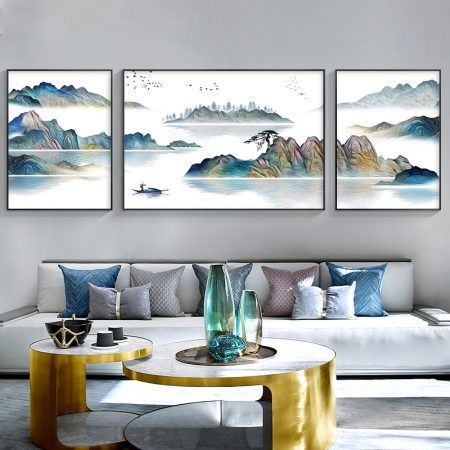 Wall painting canvas Amaya 3 piece