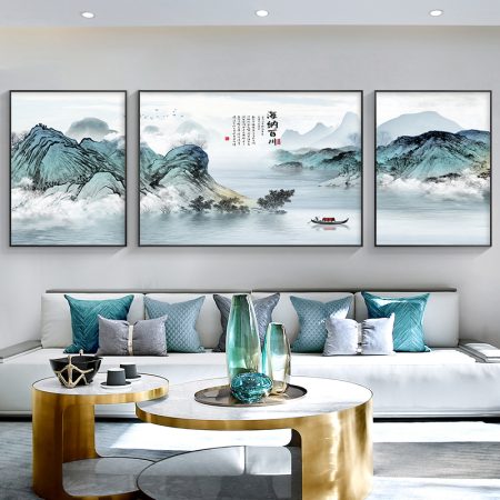 Wall painting canvas Alexa 3 piece