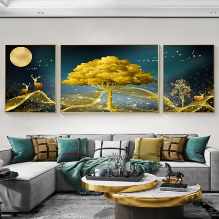 Wall painting canvas Emersyn 3 piece