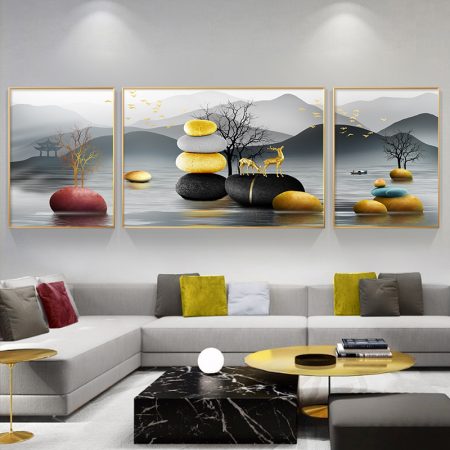 Wall painting canvas Anastasia 3 piece