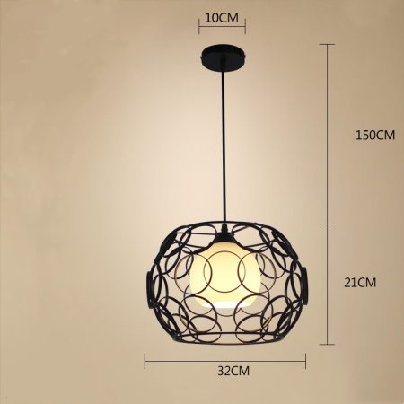 Single Pendant lighting Aliyah 32x21cm