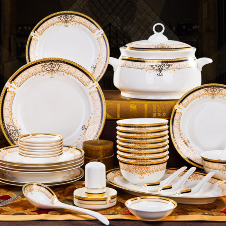 60pcs Plate dishes set for 10 person Winona